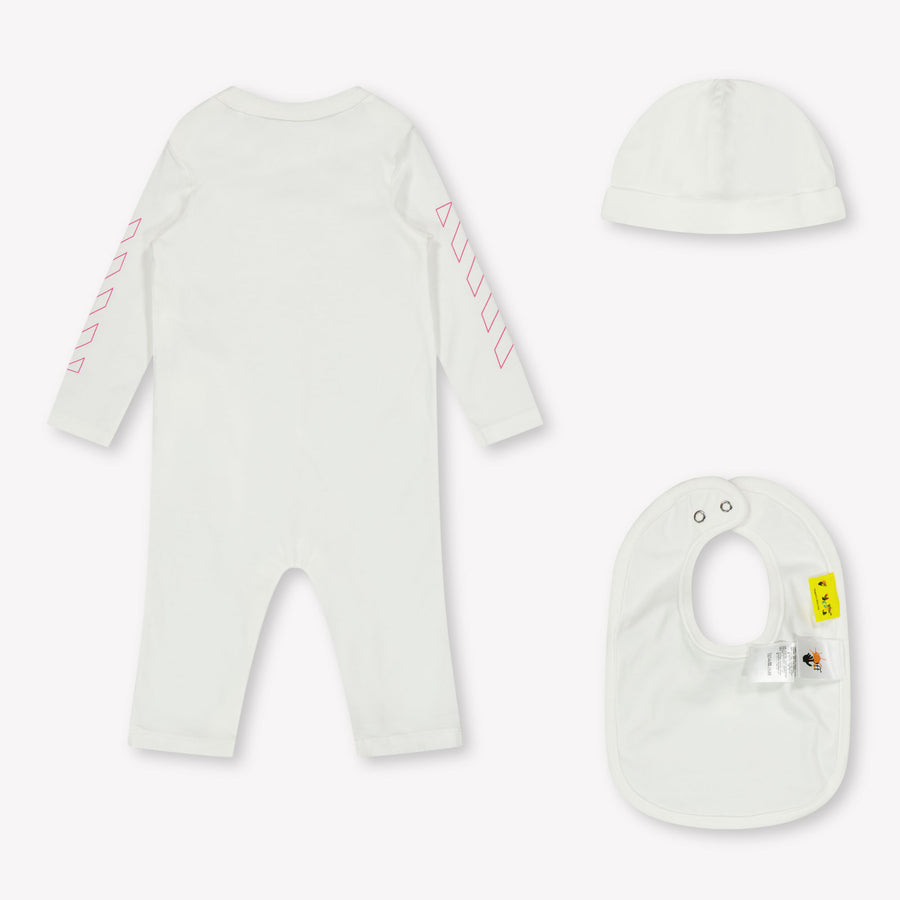 Off-White Bébé Garçons Se présenter Blanc