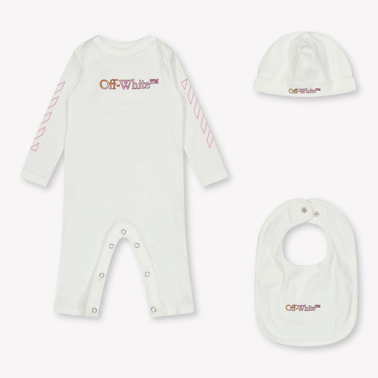 Off-White Bébé Garçons Se présenter Blanc