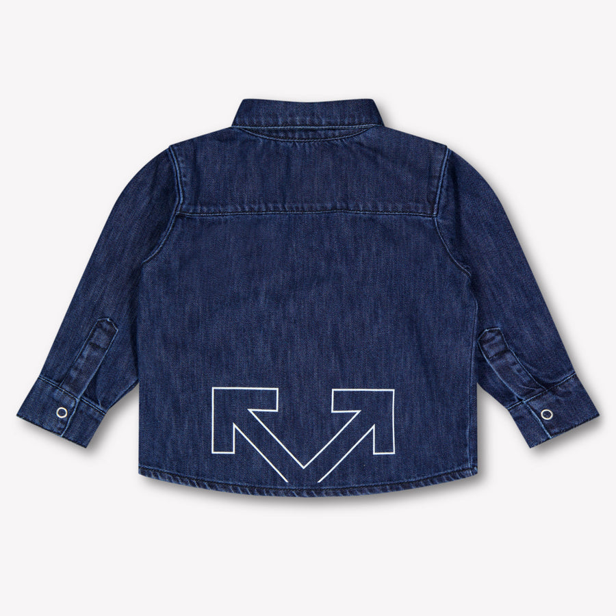 Off-White Bébé Garçons Chemisier en jean