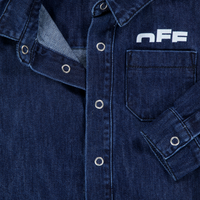 Off-White Bébé Garçons Chemisier en jean