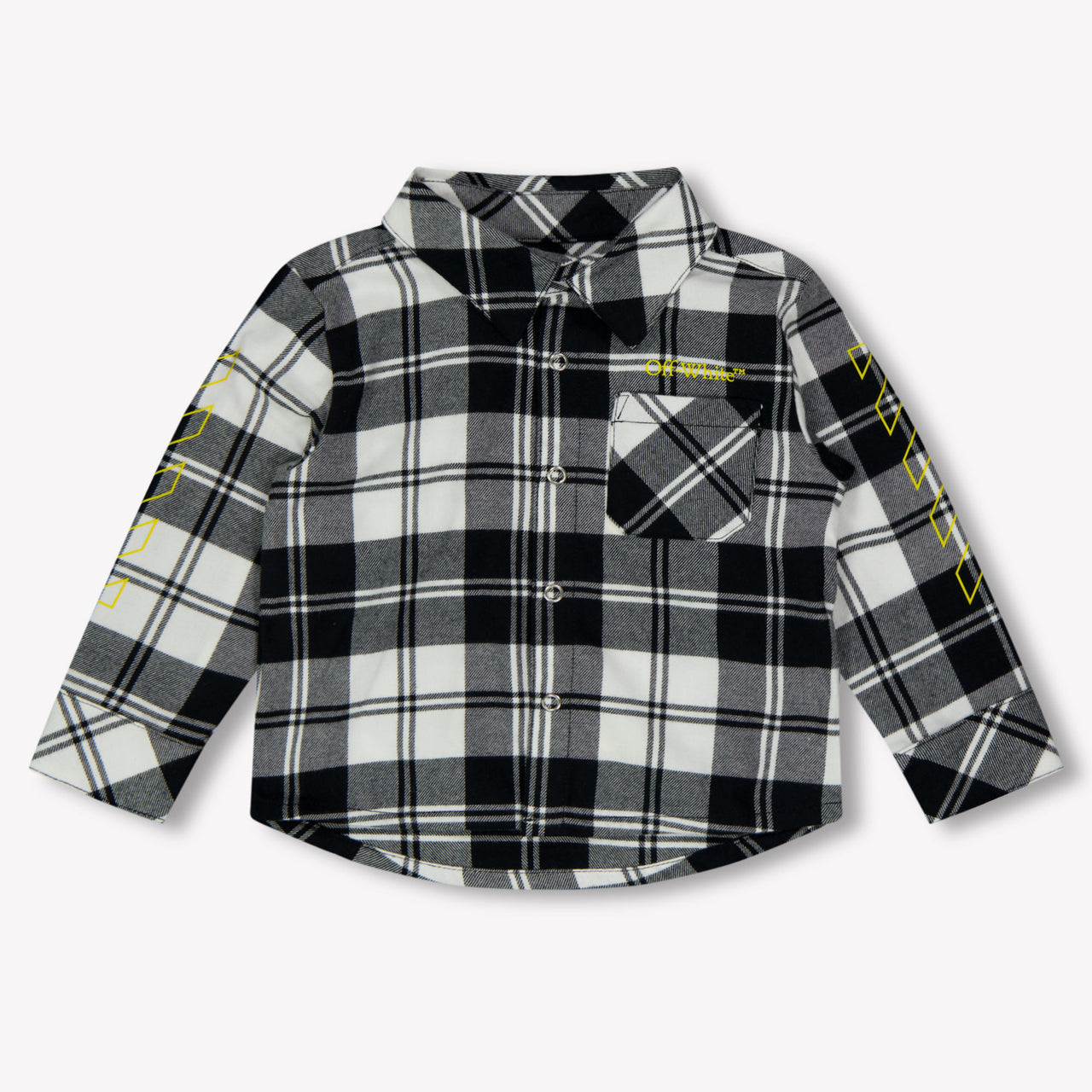 Off-White Bebé Chicos Blusa en Negro