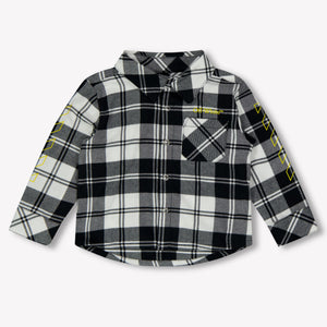 Off-White Bebé Chicos Blusa en Negro