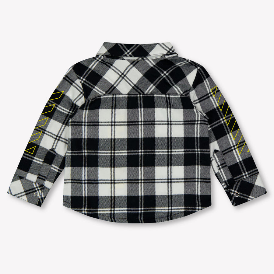 Off-White Bebé Chicos Blusa en Negro