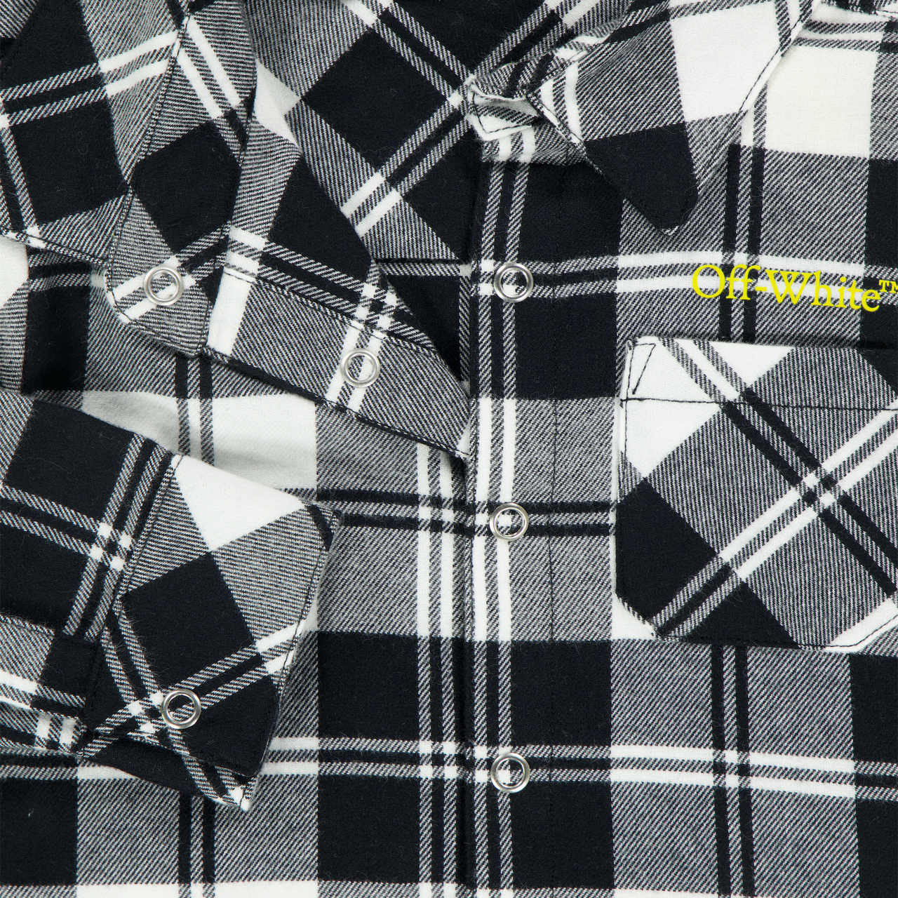 Off-White Bebé Chicos Blusa en Negro