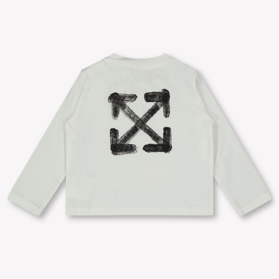 Off-White Bébé Garçons T-shirt Blanc