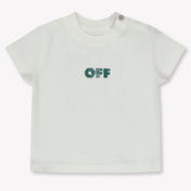 Off-White Bébé Garçons T-shirt Blanc