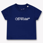Off-White Bébé Garçons T-shirt Bleu
