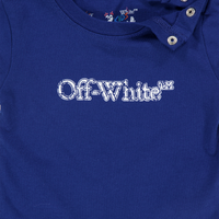 Off-White Baby Jongens T-Shirt In Blauw