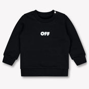 Off-White Bébé Garçons Pull Noir