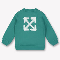 Off-White Baby Jongens Trui In Groen