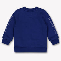 Off-White Bébé Garçons Pull Bleu