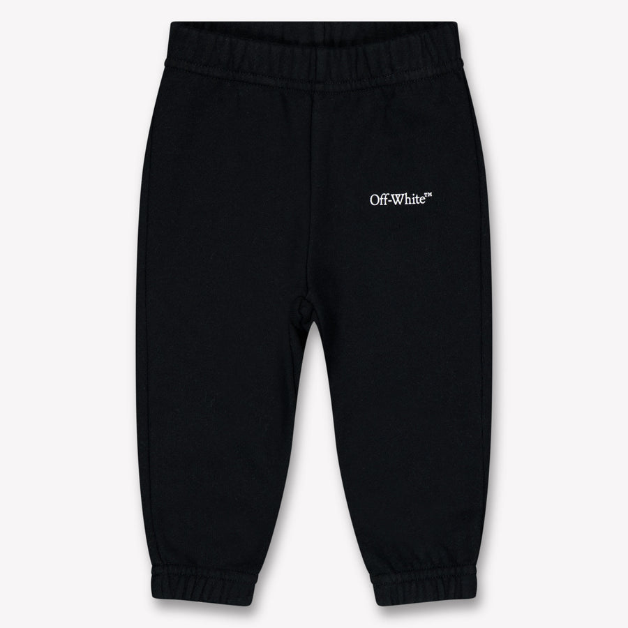 Off-White Baby Jongens Broek In Zwart