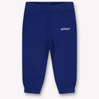 Off-White Bebé Chicos Pantalones Azul