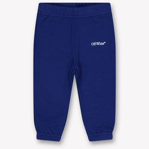 Off-White Bebé Chicos Pantalones Azul