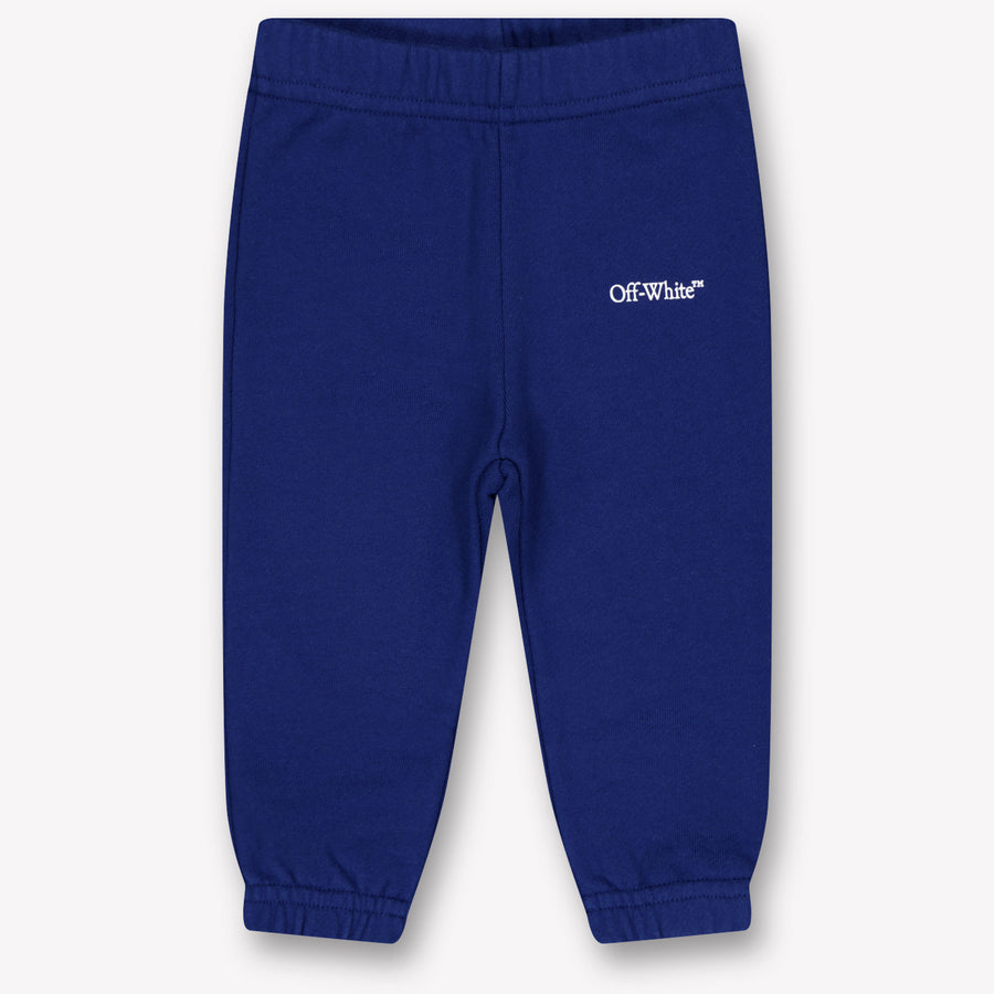 Off-White Bebé Chicos Pantalones Azul