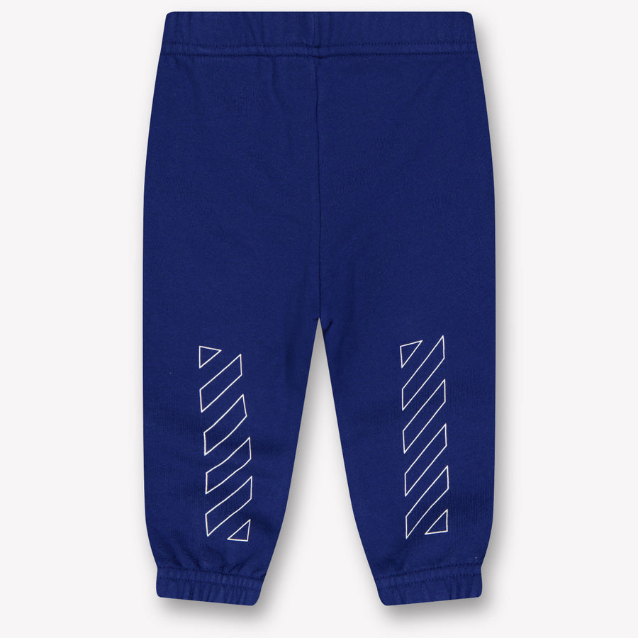 Off-White Bebé Chicos Pantalones Azul
