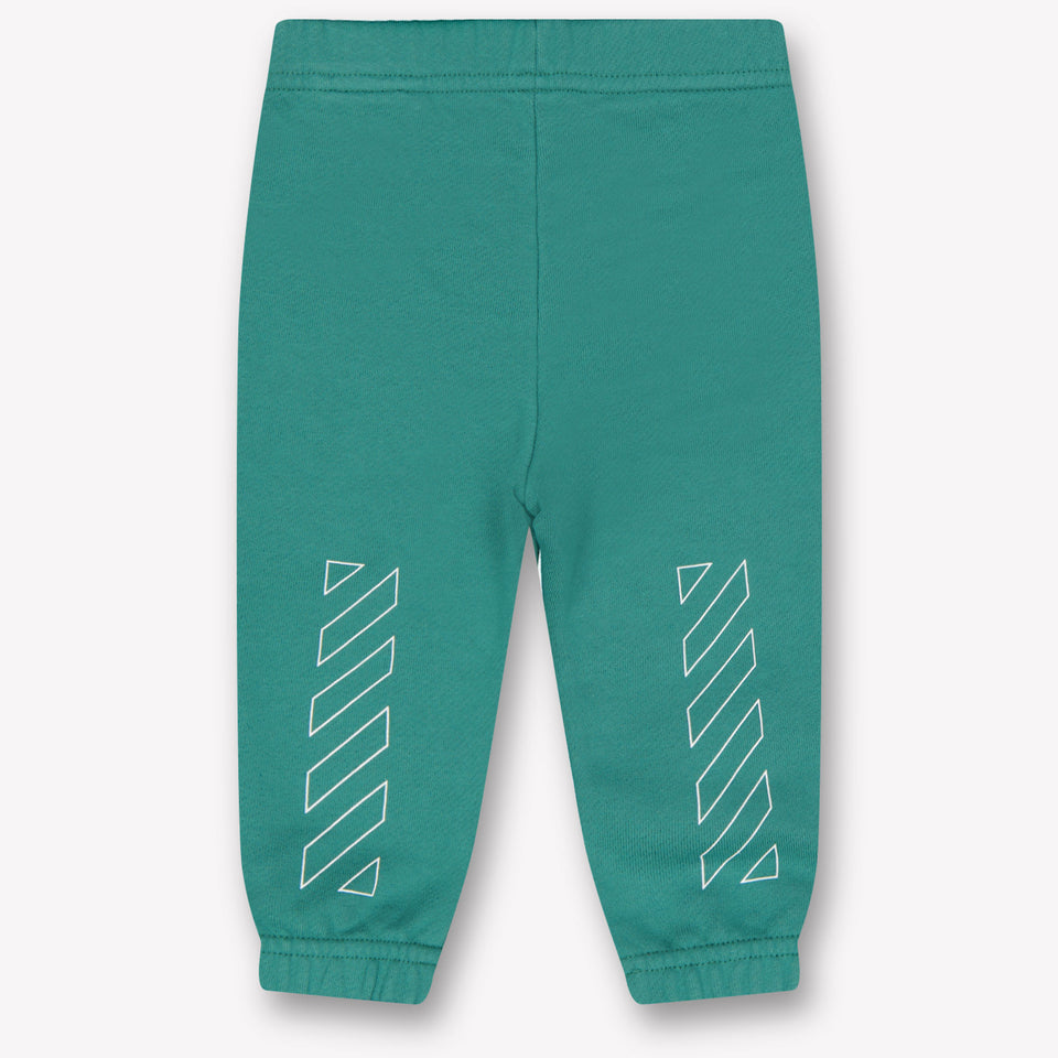 Off-White Bambino Ragazzi Pantaloni Verde