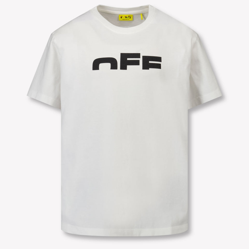 Off-White Kinder Jungen T-Shirt Weiß
