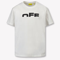 Off-White Enfant Garçons T-shirt Blanc
