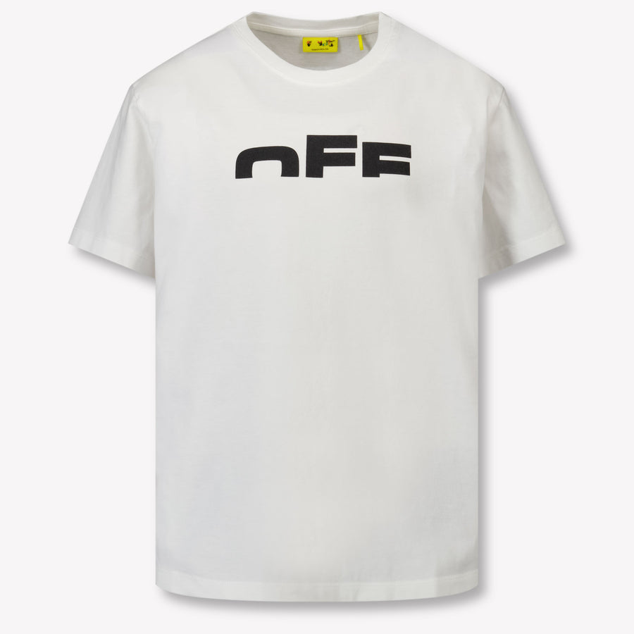 Off-White Enfant Garçons T-shirt Blanc