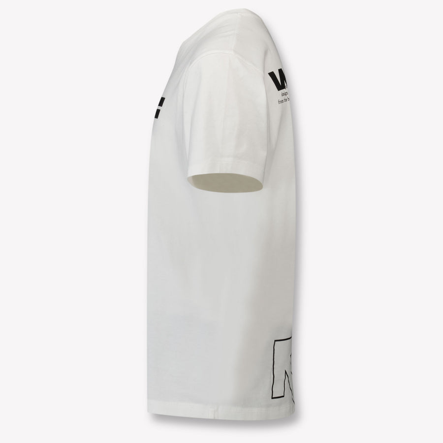 Off-White Enfant Garçons T-shirt Blanc