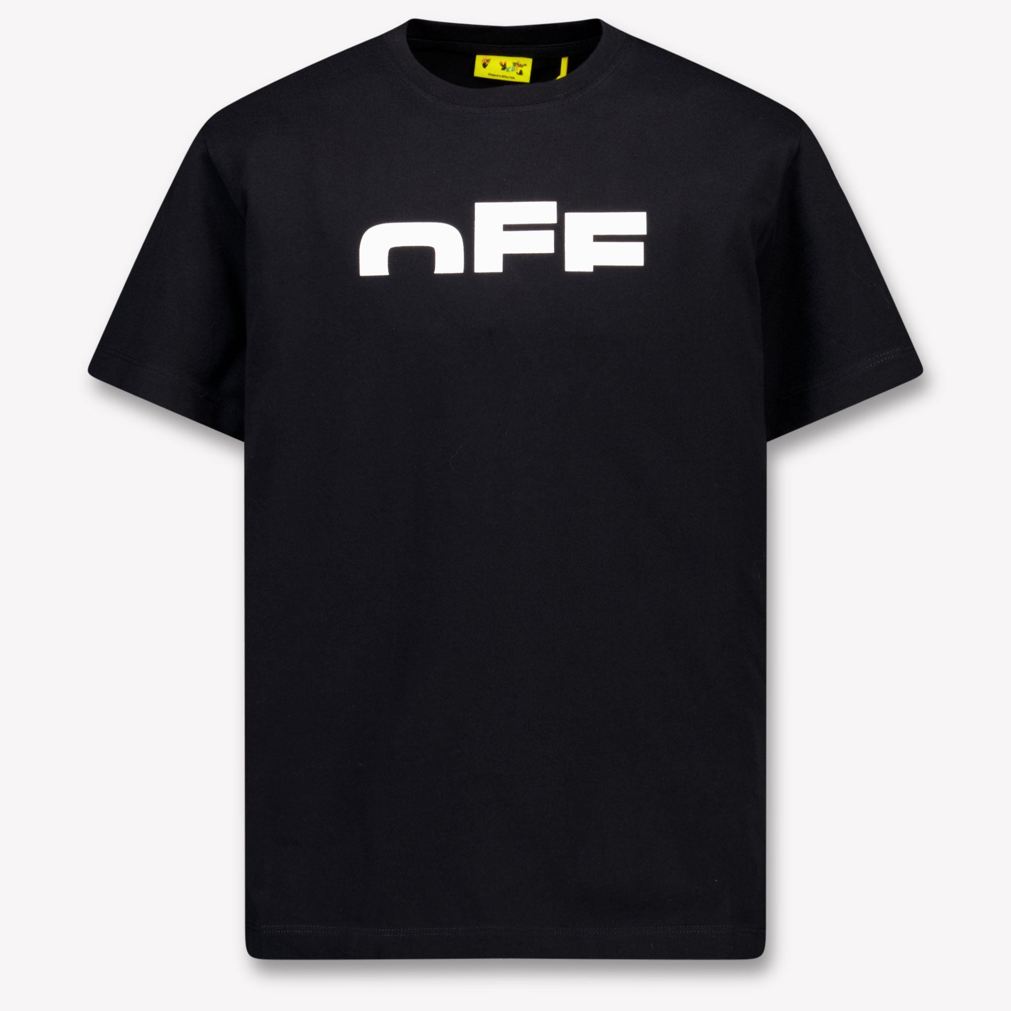 Off-White Kinder Jungen T-Shirt Schwarz