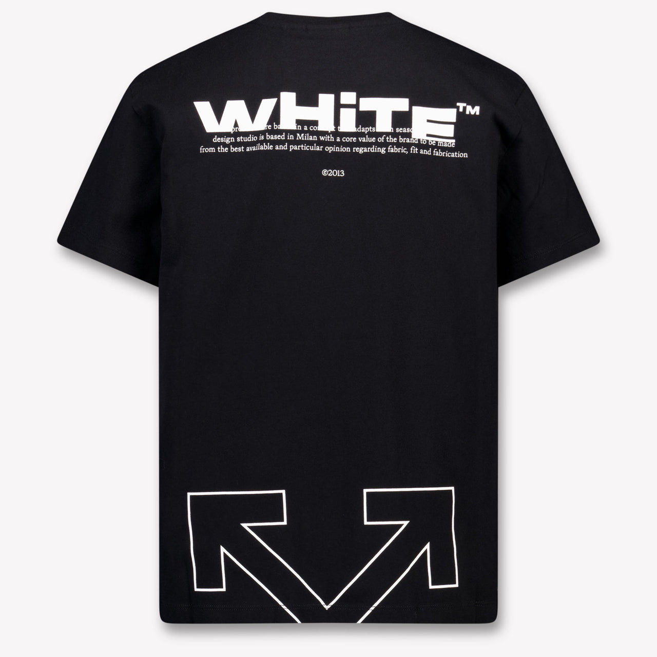 Off-White Enfant Garçons T-shirt Noir