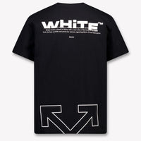 Off-White Enfant Garçons T-shirt Noir