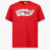 Off-White Kinder Jungen T-Shirt Rot
