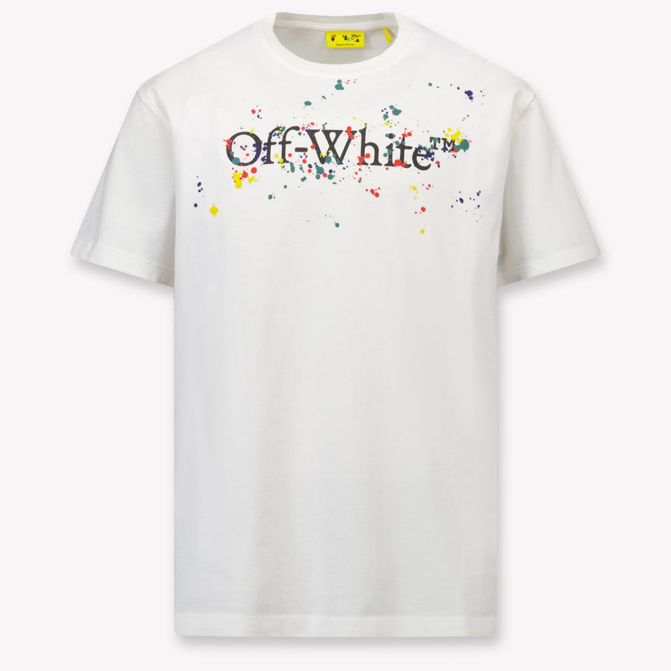 Off-White Ragazzo Ragazzi Maglietta dentro Bianco