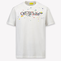 Off-White Kinder Jungen T-Shirt Weiß
