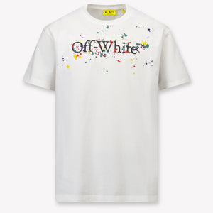 Off-White Kinder Jungen T-Shirt Weiß