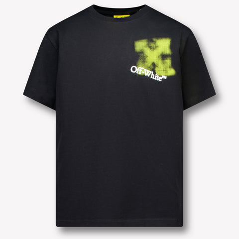 Off-White Kinder Jungen T-Shirt Schwarz