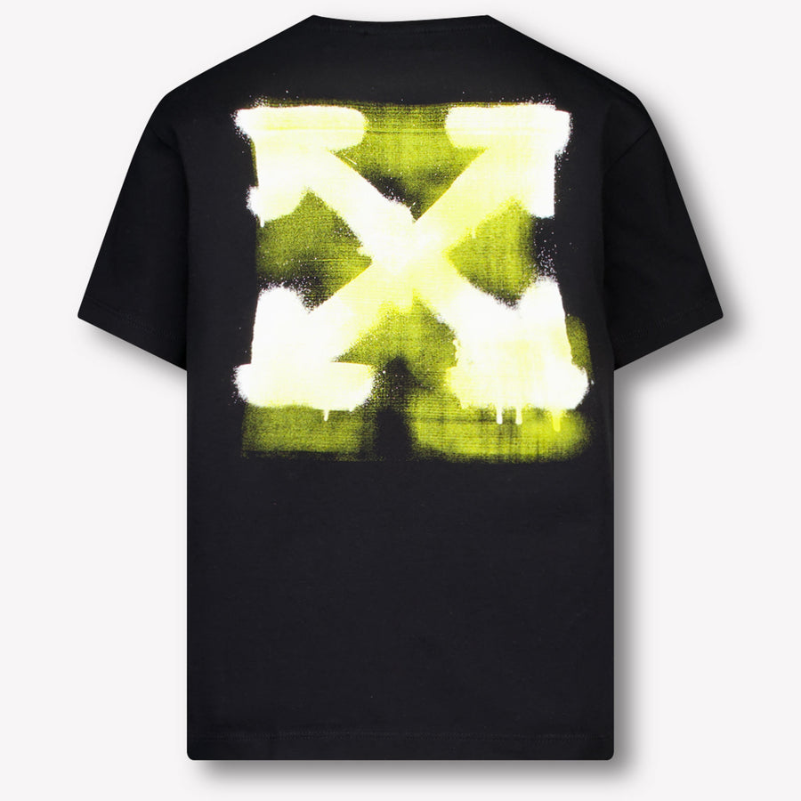 Off-White Enfant Garçons T-shirt Noir