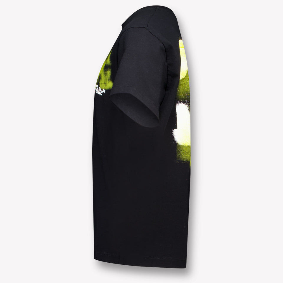 Off-White Ragazzo Ragazzi Maglietta dentro Nero