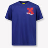 Off-White Enfant Garçons T-shirt Bleu