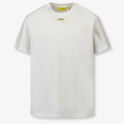 Off-White Ragazzo Ragazzi Maglietta dentro Bianco