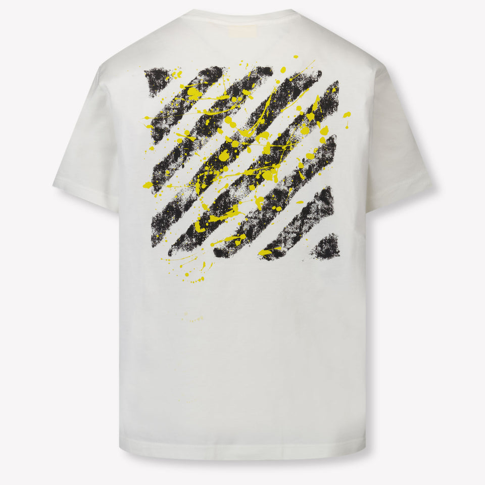 Off-White Ragazzo Ragazzi Maglietta dentro Bianco