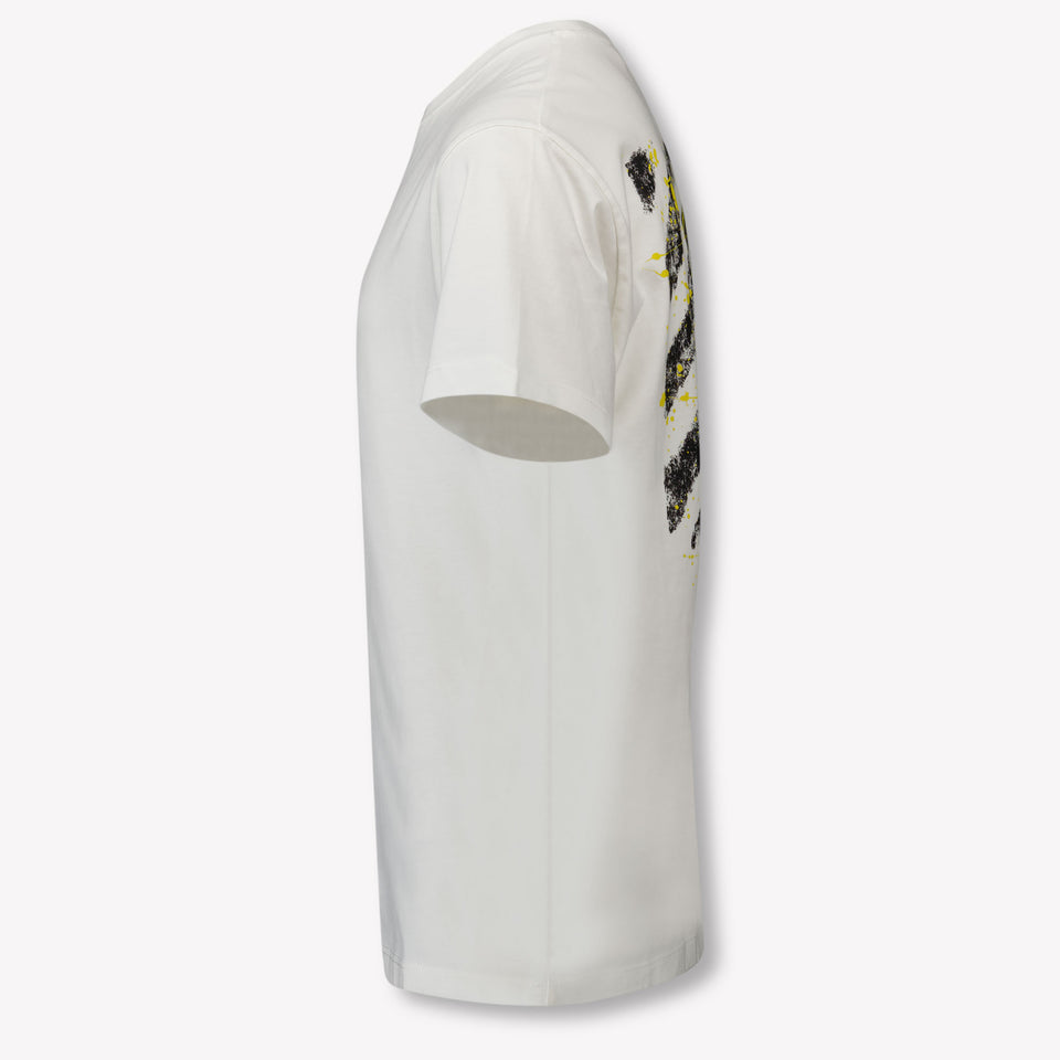 Off-White Ragazzo Ragazzi Maglietta dentro Bianco
