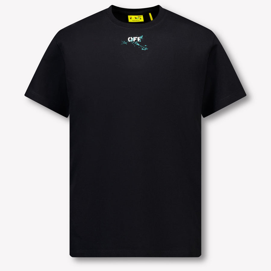 Off-White Enfant Garçons T-shirt Noir