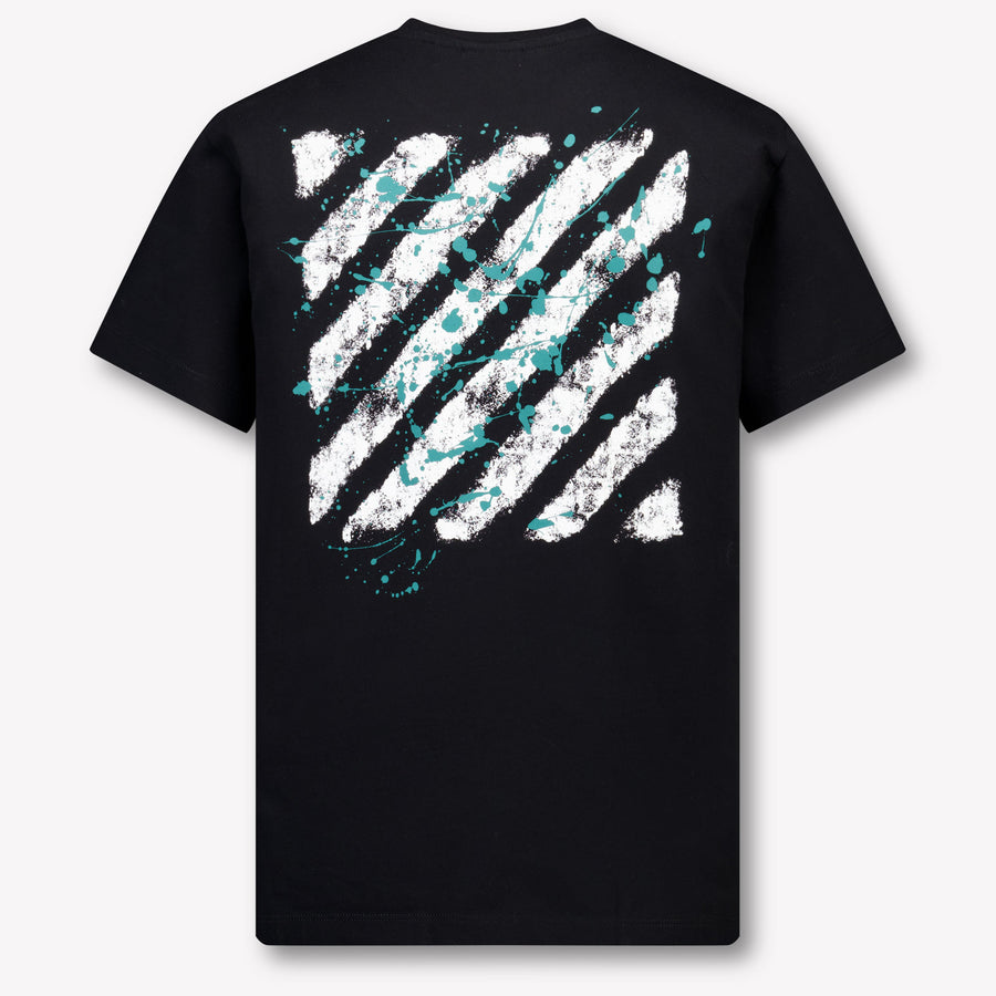 Off-White Enfant Garçons T-shirt Noir
