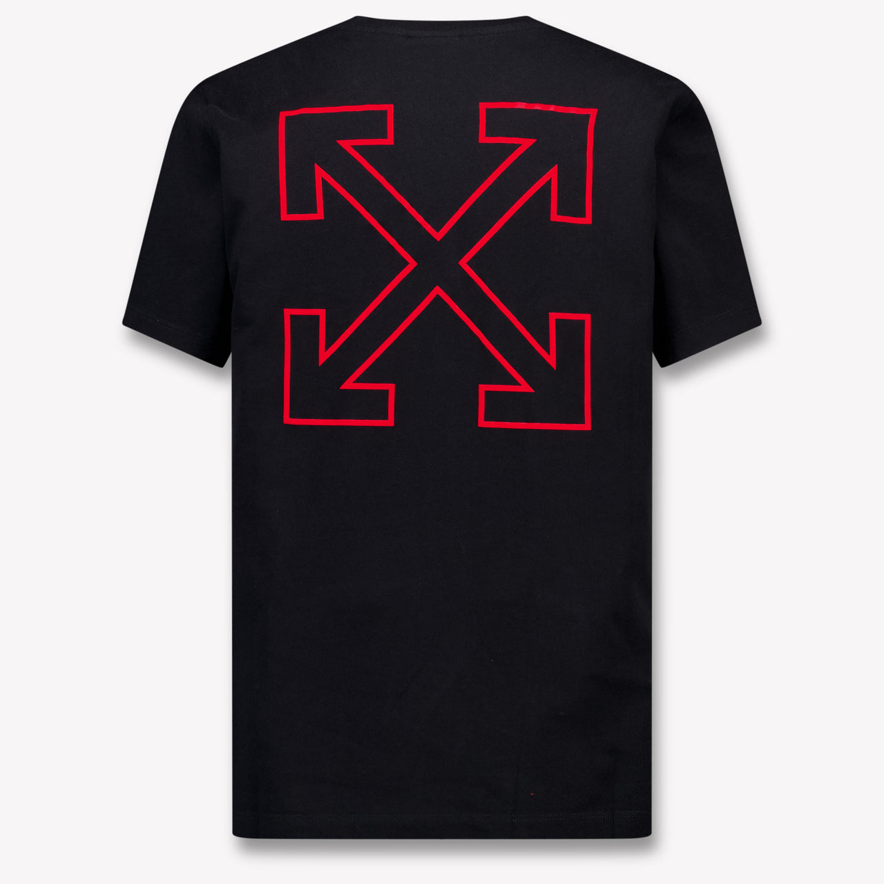 Off-White Kinder Jongens T-Shirt In Zwart