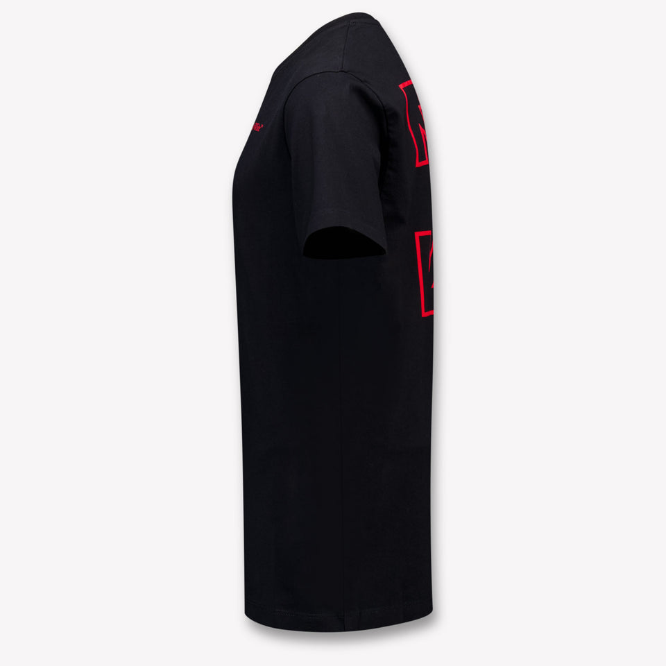 Off-White Ragazzo Ragazzi Maglietta dentro Nero