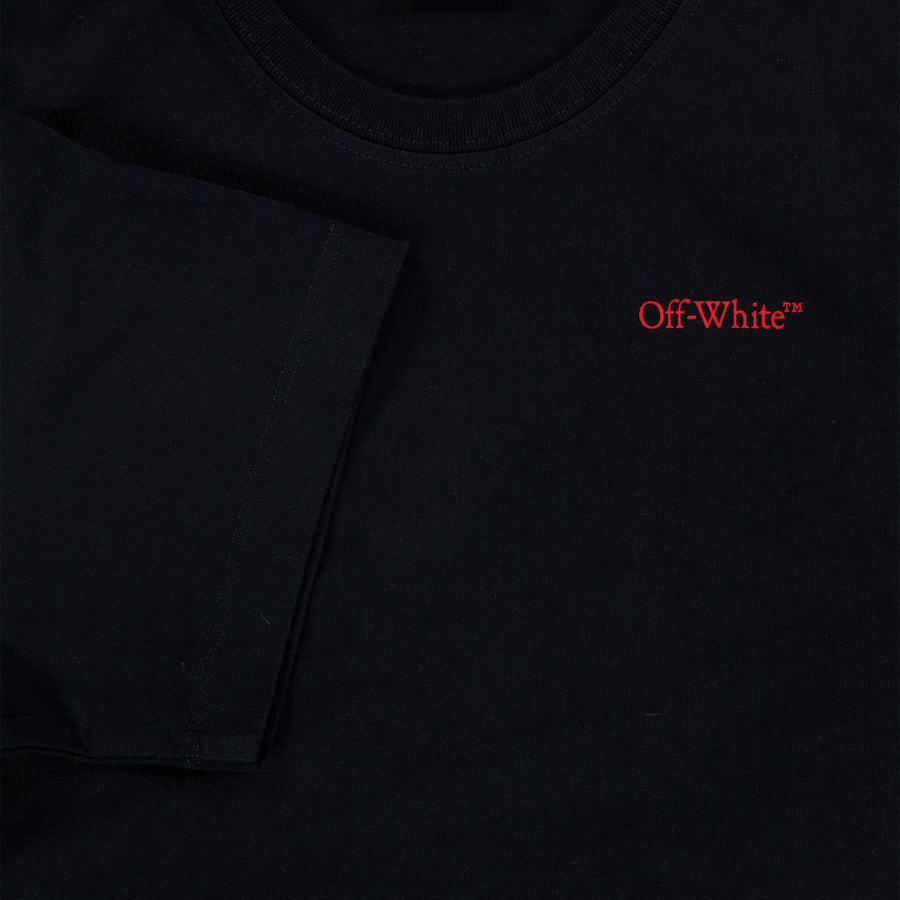 Off-White Kinder Jongens T-Shirt In Zwart