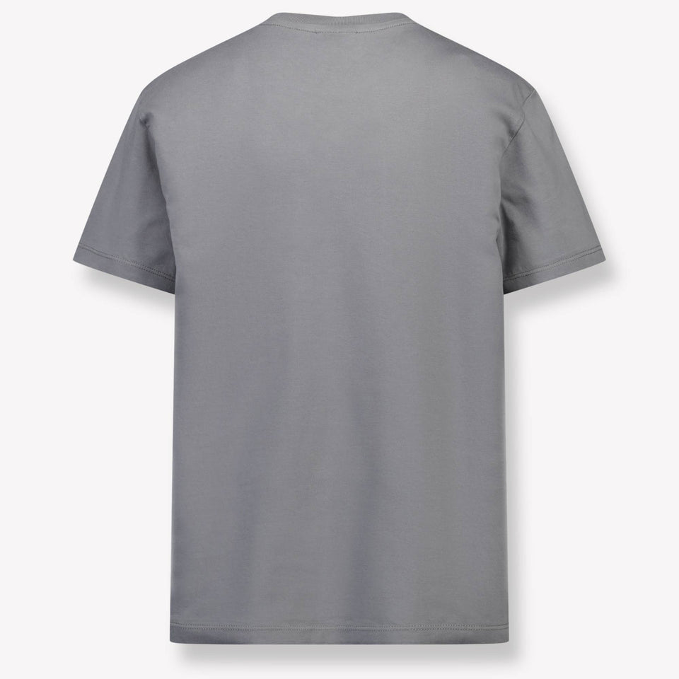 Off-White Ragazzo Ragazzi Maglietta dentro Grigio Scuro