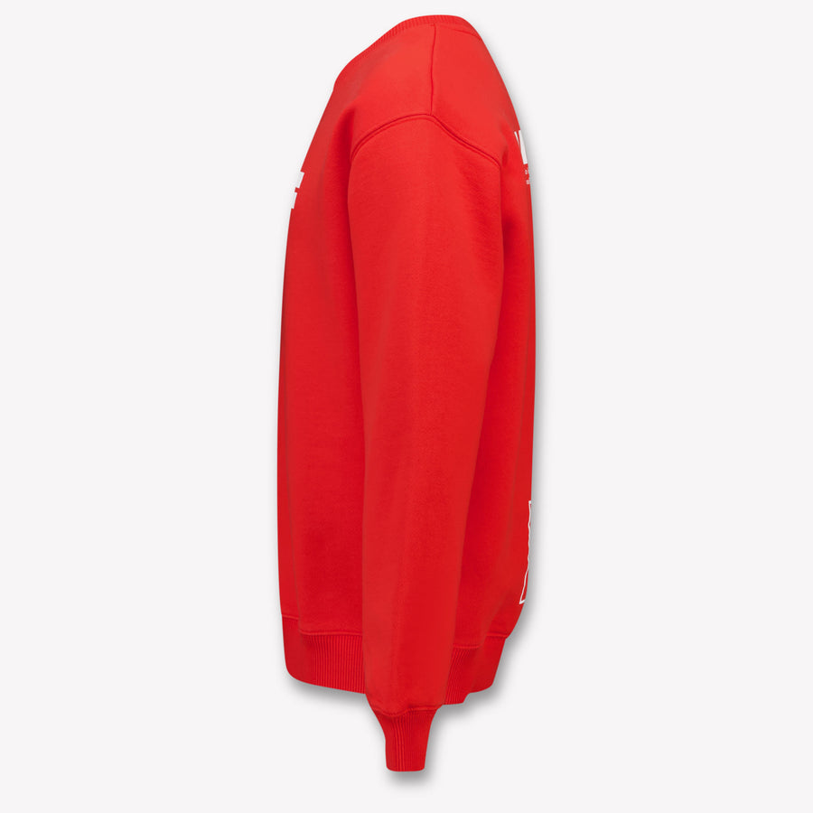 Off-White Kinder Jongens Trui In Rood