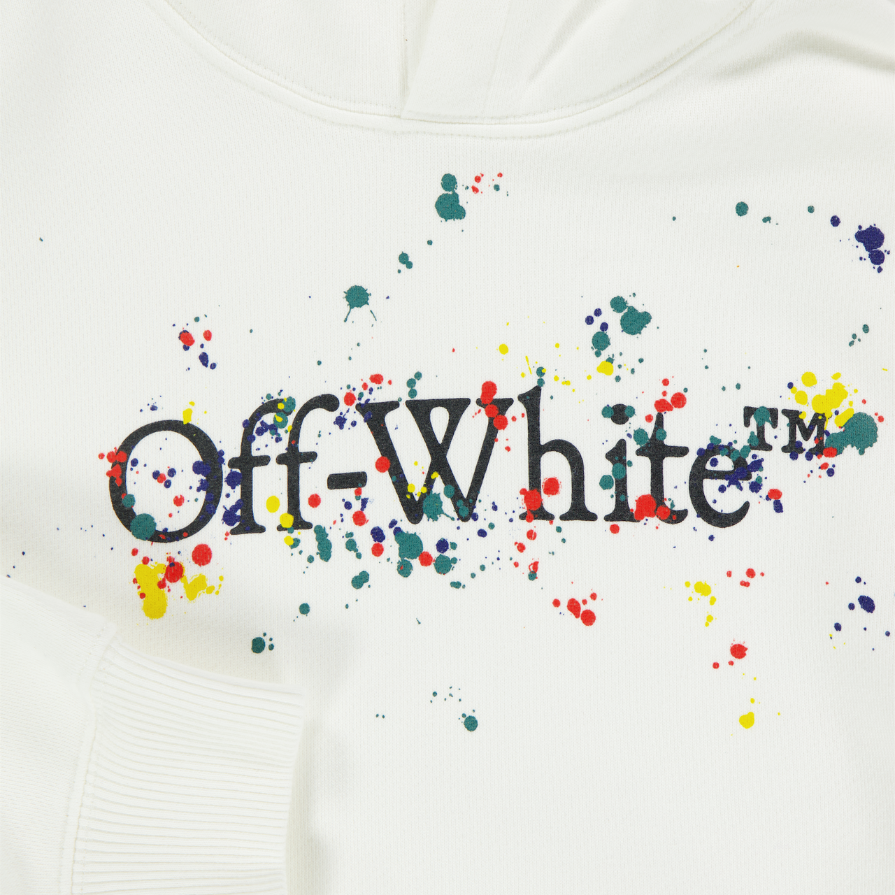 Off-White Enfant Garçons Pull Blanc