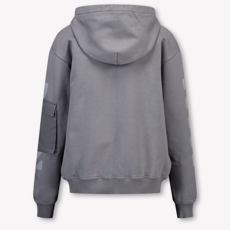 Off-White Enfant Garçons Gilet Gris Foncé