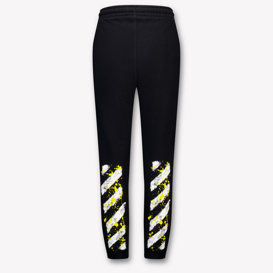 Off-White Kinder Jungen Hose Schwarz