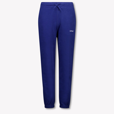 Off-White Niño Chicos Pantalones Azul